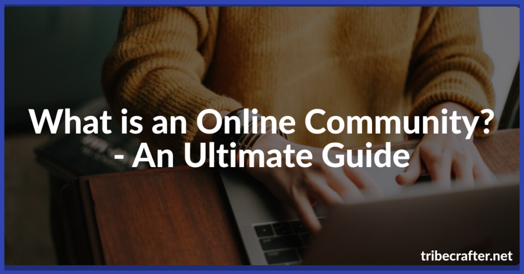 what is an online community?