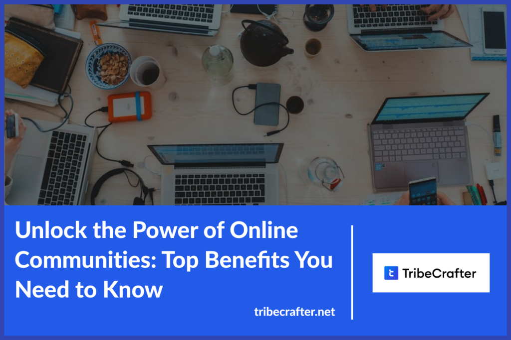 benefits of online communities