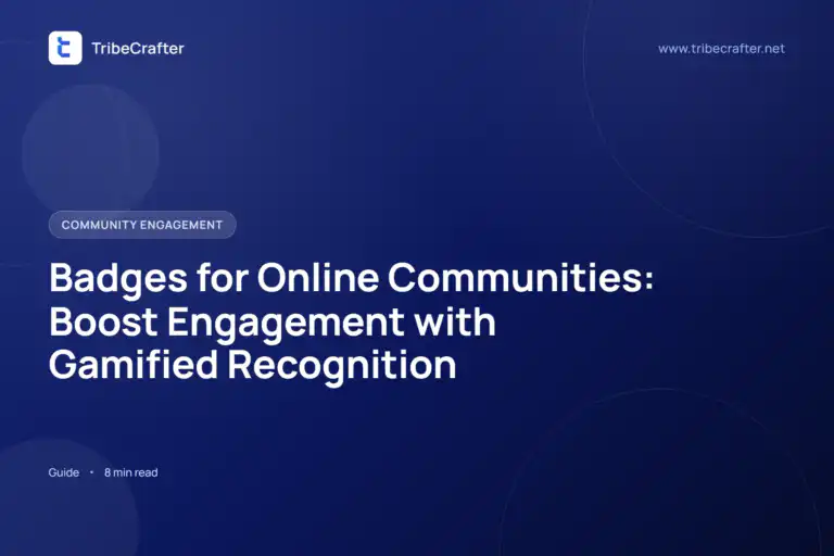 Badges for online communities