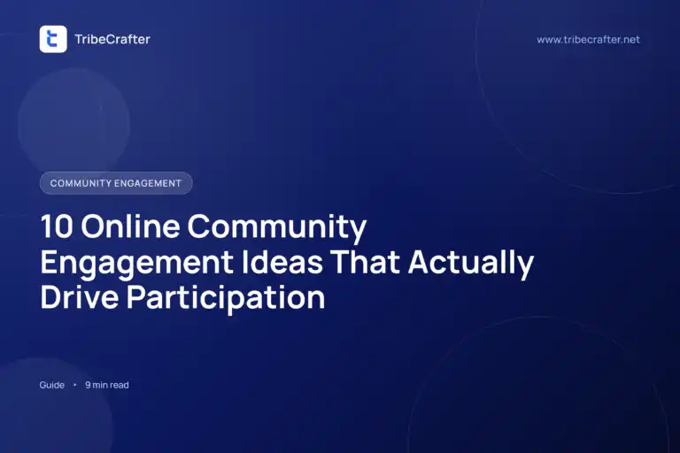 Online community engagement ideas