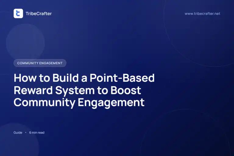 Point-based reward system for online communities