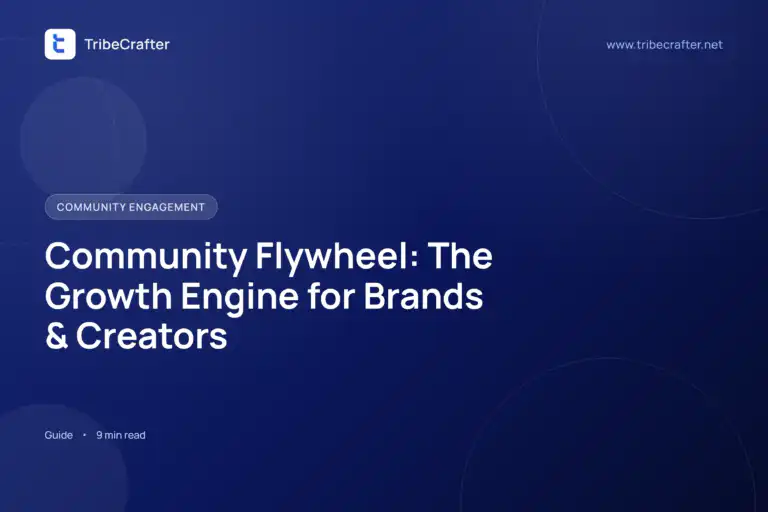 Community Flywheel, a blog by TribeCrafter